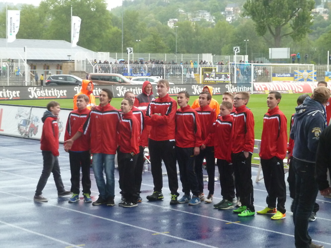 Spannendes Thüringenpokalfinale mit Unterstützung der Saalfelder C-Junioren