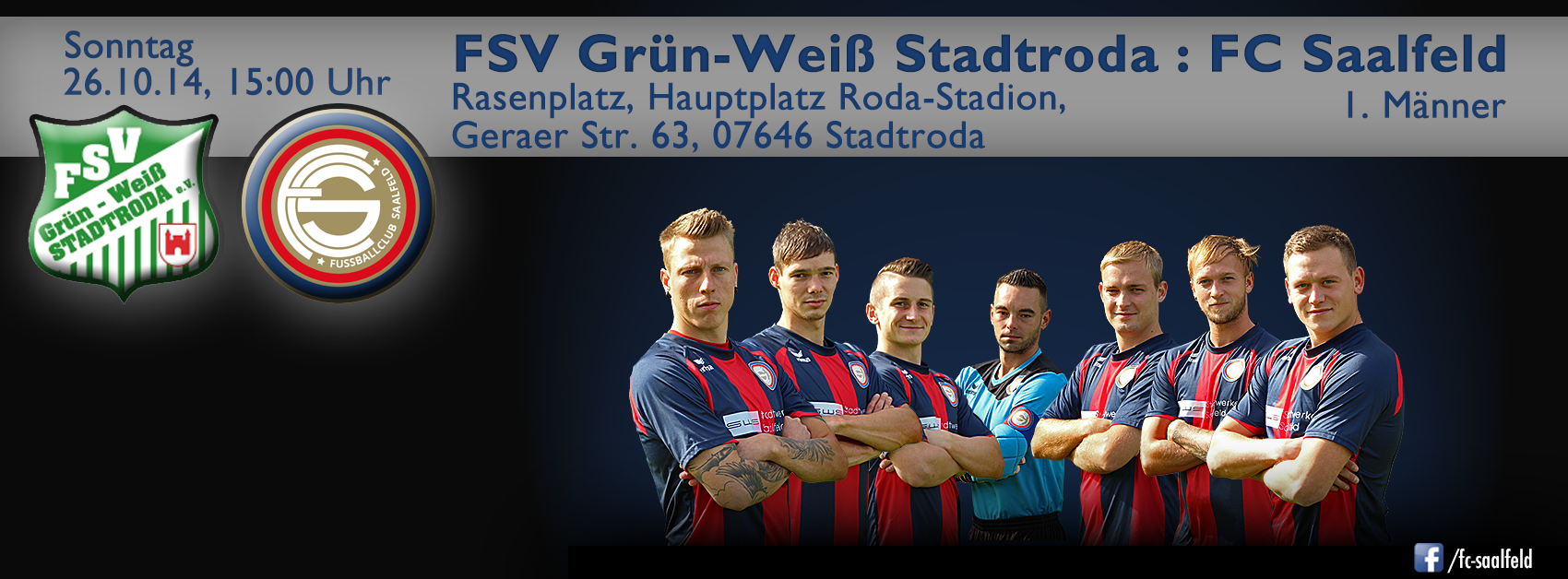 Mit dem Fanbus zum Auswärtsspiel FSV Grün-Weiß Stadtroda gegen FC Saalfeld