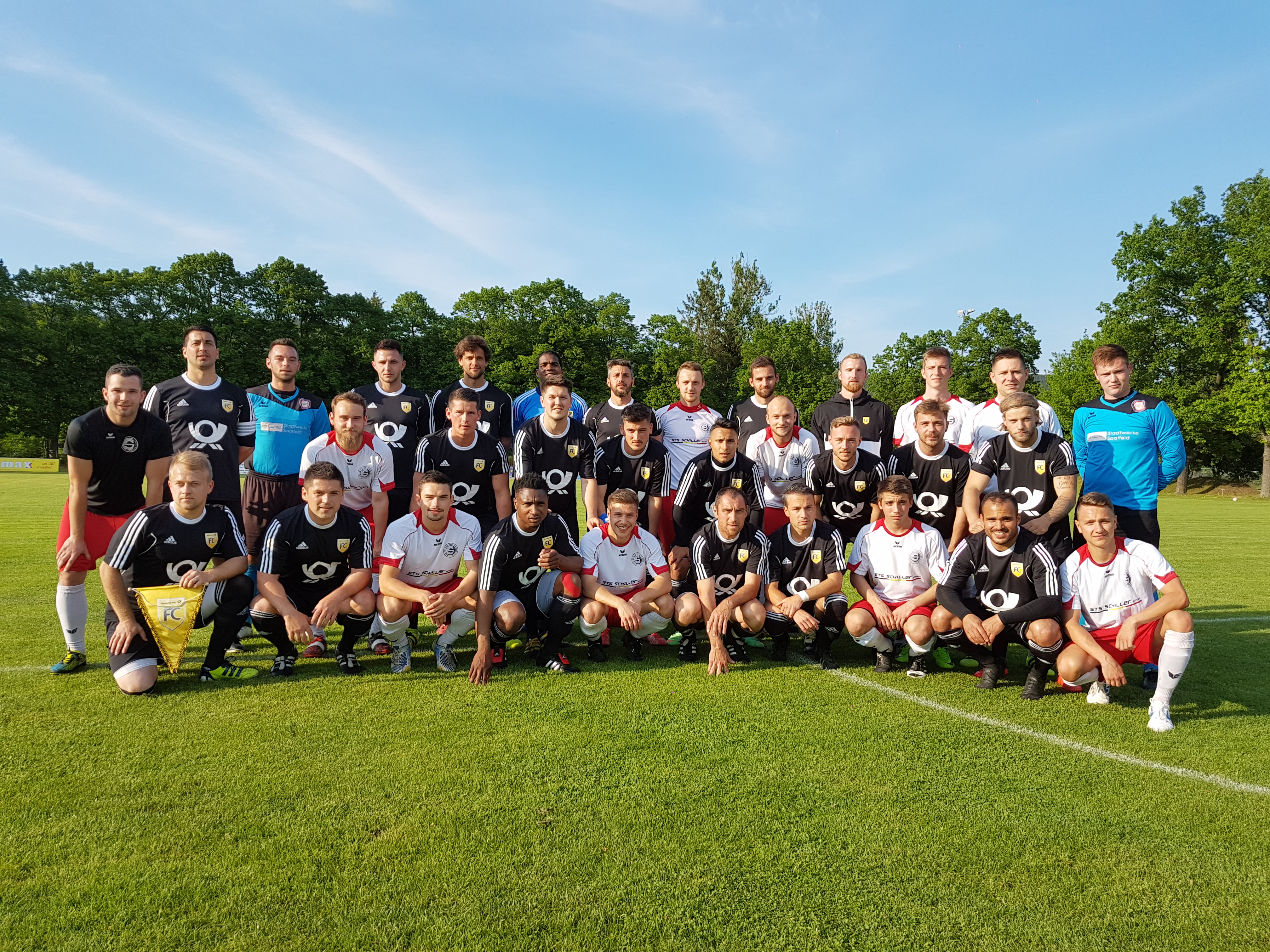 FC Saalfeld unterliegt Nationalteam der Deutschen Post