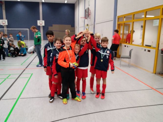 Turniersieg der E2 Junioren des FC Saalfeld in Gehren