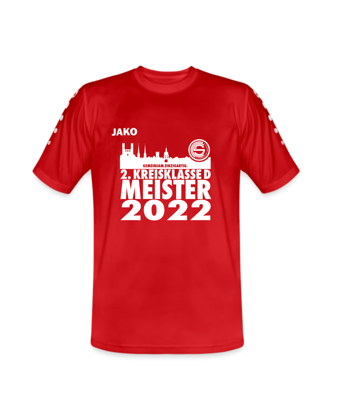 T-Shirt M3 Meister 2022 rot